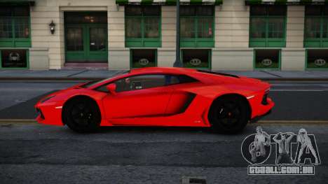 Lamborghini Aventador Pebqakaju para GTA 4
