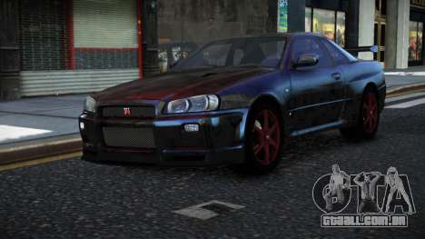 Nissan Skyline R34 Nolia S14 para GTA 4