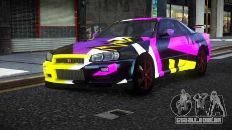 Nissan Skyline R34 Nolia S3 para GTA 4