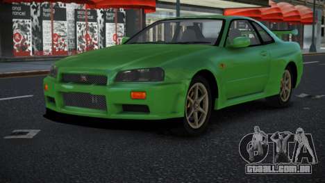 Nissan Skyline R34 Hihsujo para GTA 4
