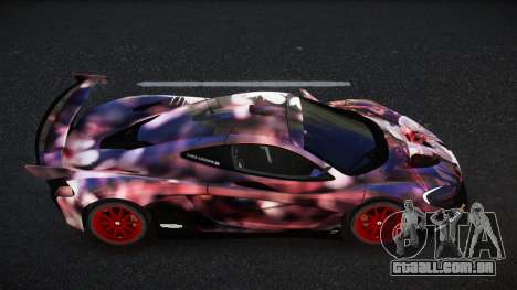 McLaren P1 GTR Anlety S8 para GTA 4