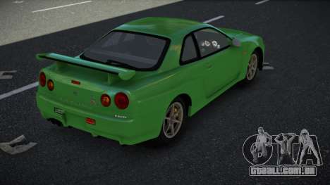 Nissan Skyline R34 Hihsujo para GTA 4