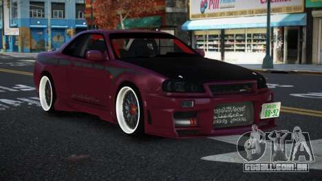 Nissan Skyline R33 Kivojile para GTA 4