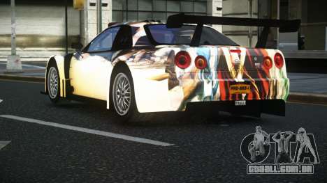 Nissan Skyline R34 GT-R Morley S14 para GTA 4