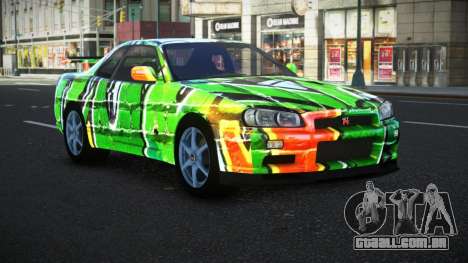 Nissan Skyline R34 Bassty S1 para GTA 4