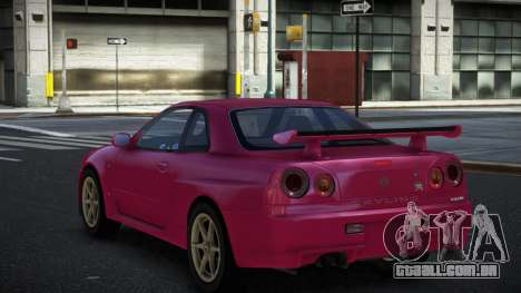 Nissan Skyline R34 Siswo para GTA 4