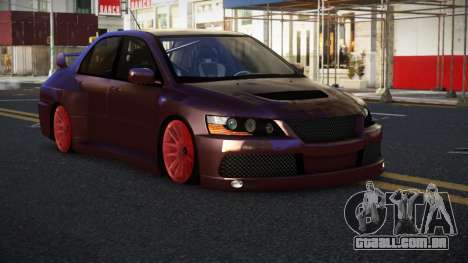 Mitsubishi Lancer Evolution VIII Ecal para GTA 4