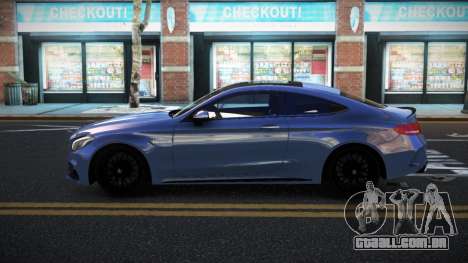 Mercedes-Benz C63S AMG Babegaw para GTA 4