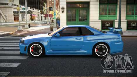 Nissan Skyline R34 Ozib para GTA 4