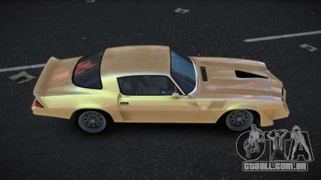 Chevrolet Camaro Numip para GTA 4
