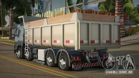 Volvo FM Bitruck Tipper para GTA San Andreas