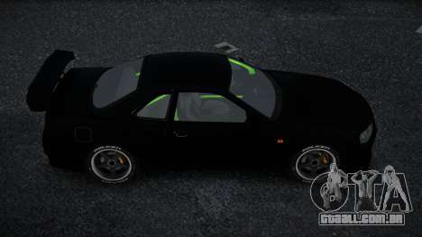 Nissan Skyline R34 Ujon para GTA 4