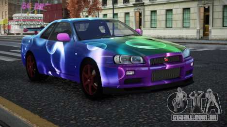 Nissan Skyline R34 Nolia S2 para GTA 4