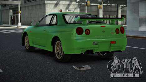 Nissan Skyline R34 Hihsujo para GTA 4