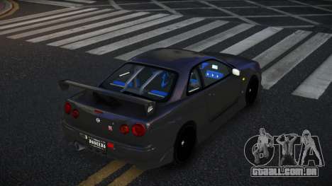 Nissan Skyline R34 Ferzow para GTA 4