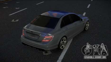 Mercedes-Benz C63 AMG Uros para GTA 4