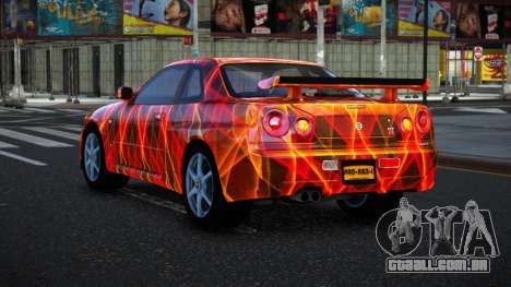 Nissan Skyline R34 Bassty S13 para GTA 4