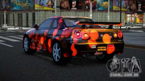 Nissan Skyline R34 Bassty S6 para GTA 4