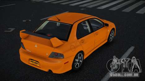 Mitsubishi Lancer Evolution VIII Howuqugaf para GTA 4