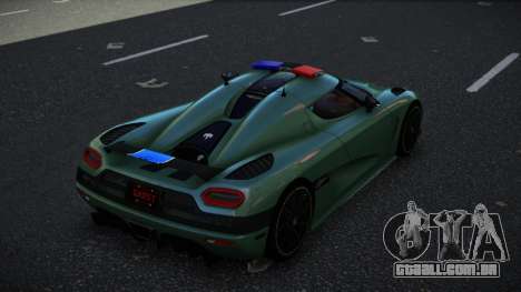 Koenigsegg Agera Farzezope para GTA 4