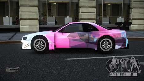 Nissan Skyline R34 GT-R Morley S1 para GTA 4