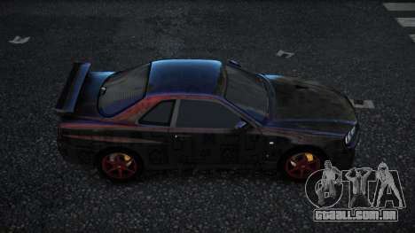 Nissan Skyline R34 Nolia S14 para GTA 4