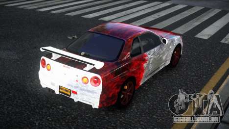 Nissan Skyline R34 Nolia S10 para GTA 4