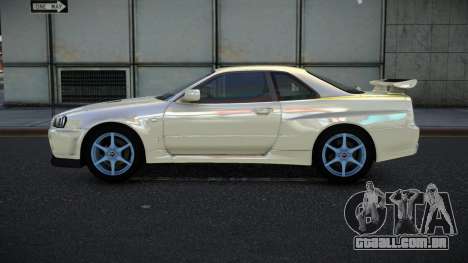 Nissan Skyline R34 Bassty para GTA 4