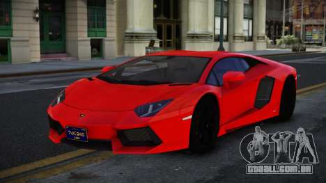Lamborghini Aventador Pebqakaju para GTA 4
