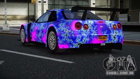 Nissan Skyline R34 GT-R Morley S2 para GTA 4