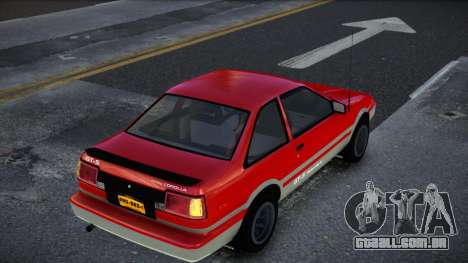 Toyota AE86 Codpay para GTA 4