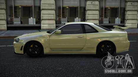 Nissan Skyline R34 Hijaye para GTA 4