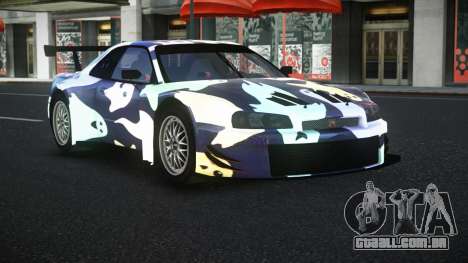 Nissan Skyline R34 GT-R Morley S5 para GTA 4