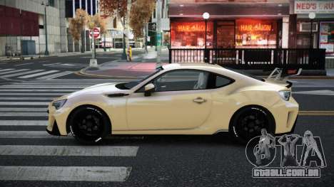 Subaru BRZ Data para GTA 4