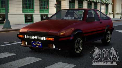 Toyota AE86 Pimumok para GTA 4