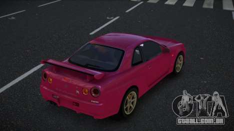 Nissan Skyline R34 Siswo para GTA 4