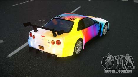 Nissan Skyline R34 GT-R Morley S12 para GTA 4