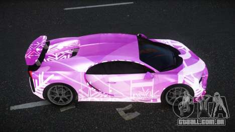 Bugatti Chiron Nalos S4 para GTA 4