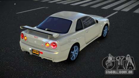 Nissan Skyline R34 Bassty para GTA 4