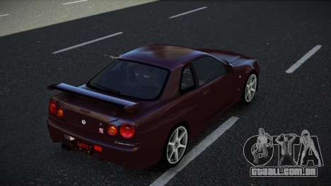 Nissan Skyline R34 Aheg para GTA 4