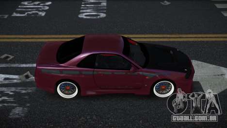 Nissan Skyline R33 Kivojile para GTA 4