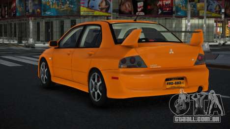 Mitsubishi Lancer Evolution VIII Howuqugaf para GTA 4