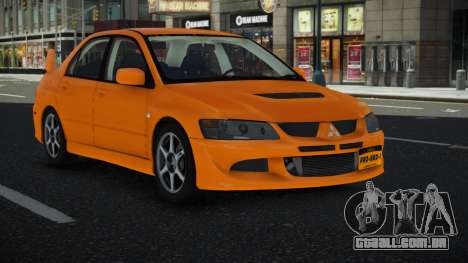 Mitsubishi Lancer Evolution VIII Howuqugaf para GTA 4