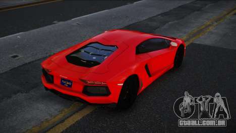 Lamborghini Aventador Pebqakaju para GTA 4