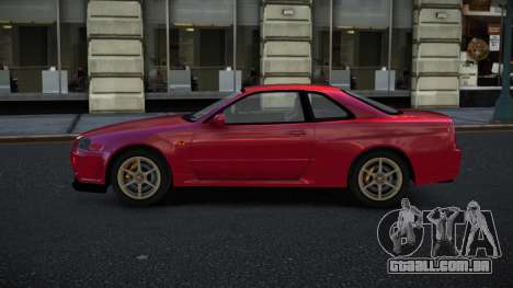 Nissan Skyline R34 Japnuner para GTA 4