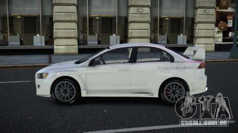 Mitsubishi Lancer Evolution X Bupvemo para GTA 4