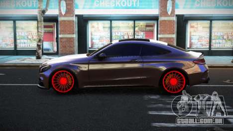 Mercedes-Benz C63S AMG Qoyihi para GTA 4