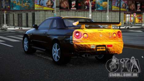 Nissan Skyline R34 Bassty S7 para GTA 4