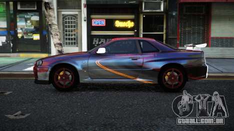 Nissan Skyline R34 Nolia S10 para GTA 4