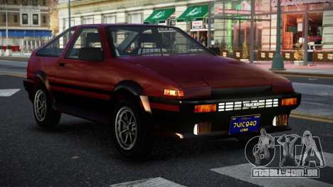Toyota AE86 Pimumok para GTA 4
